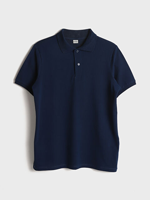 LCW Kids Polo Neck Short Sleeve Basic Boys' T-Shirt - S5CU02Z4-JC7