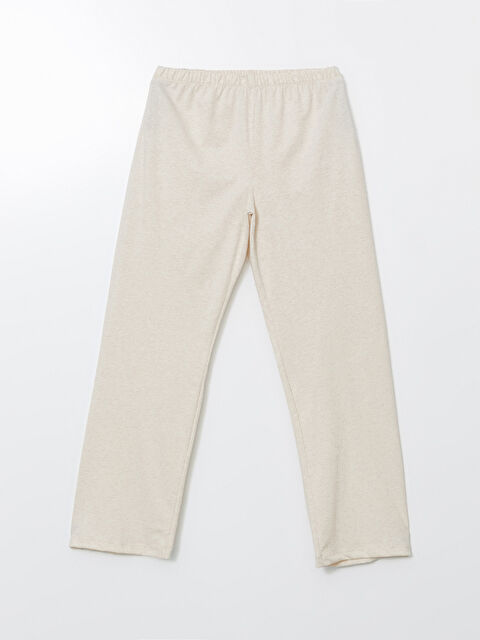 LCW Young Beli Lastikli Kadın Pijama Altı - S5CU12Z8-MXN