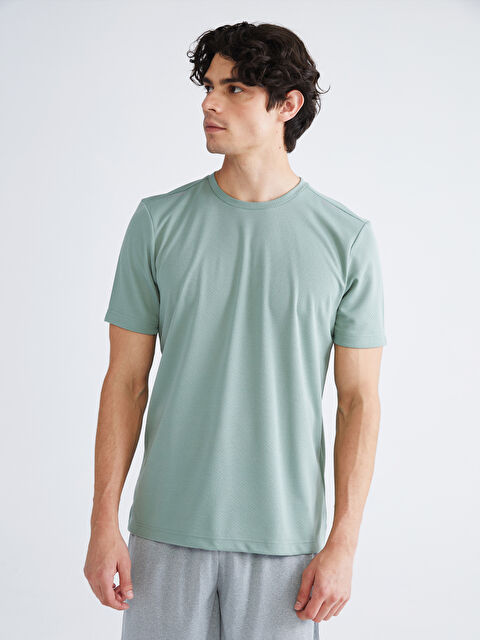 XSIDE ACTIVE T-shirt de Sport pour Hommes à Col Rond