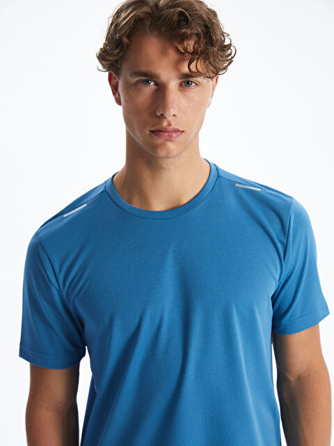 XSIDE ACTIVE Crew Neck Men's Sports T-Shirt - S5CU72Z8-RQK