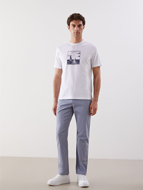 LCWAIKIKI Classic Standart Kalıp Gabardin Erkek Chino Pantolon - S5CV51Z8-Z3G