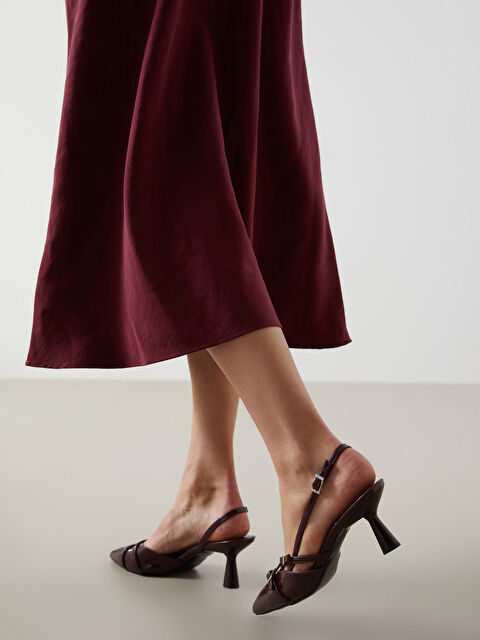 LCW STEPS Sivri Burun Kadın Topuklu Ayakkabı - S5CV67Z8-JEX