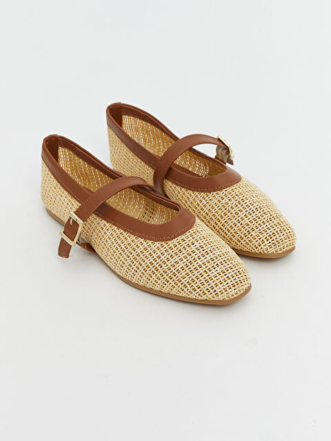 LCW STEPS Hasır Kadın Babet - S5CY19Z8-FPT