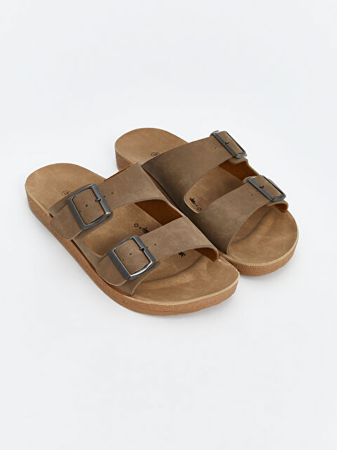 LCW STEPS Çift Bantlı Erkek Terlik - S5CY58Z8-K6V