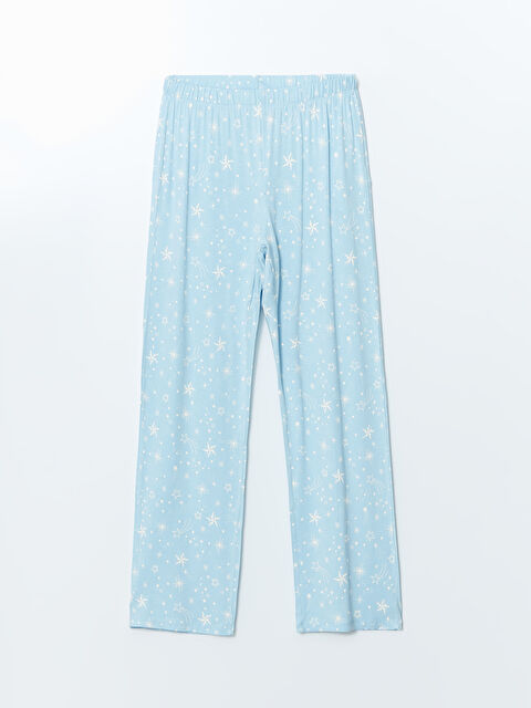 LCW DREAM Beli Lastikli Yıldız Baskılı Kadın Pijama Altı - S5DA86Z8-LQK