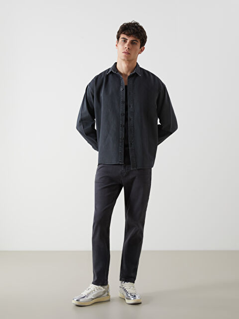 LCW Jeans 730 Havuç Kalıp Erkek Jean Pantolon - S5DC57Z8-M0U