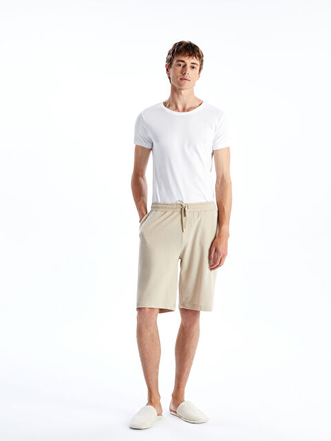 LC WAIKIKI Standart Kalıp Erkek Pijama Alt Şort - S5DD93Z8-MHK