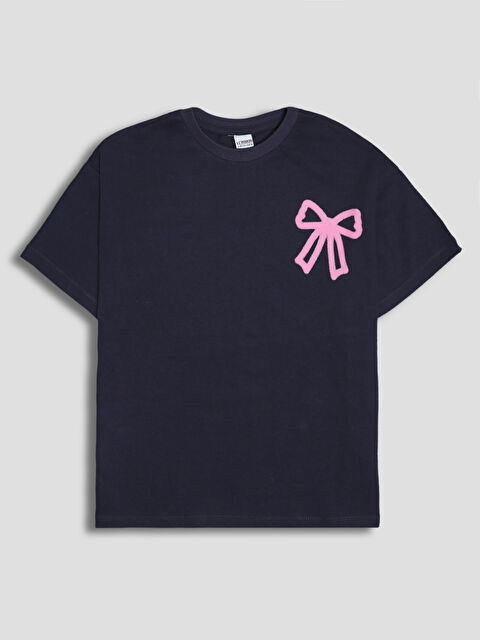 LCW Kids Crew Neck Printed T-Shirt - S5DE20Z4-HHY