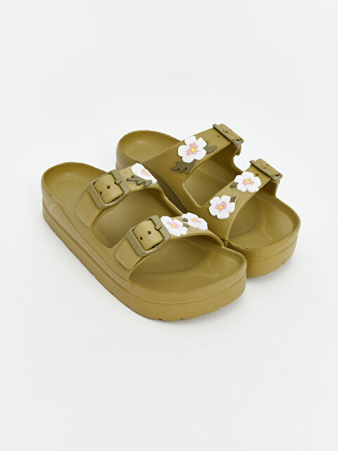 LCW STEPS Çiçek Baskılı Kadın Terlik - S5DE71Z8-VZ2