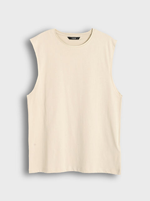 XSIDE Crew Neck Men's Sleeveless T-Shirt - S5DE92Z8-YJL
