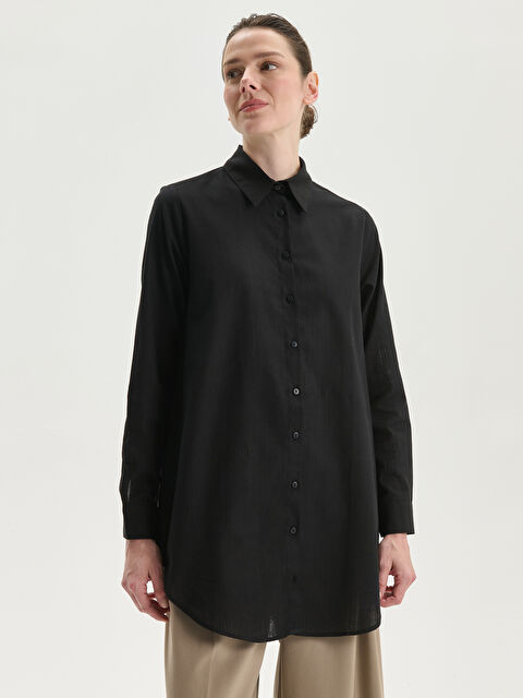 LCWAIKIKI Classic Poplin Women's Shirt Tunic - S5DF59Z8-CVL