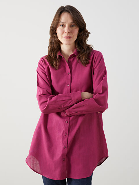 LCWAIKIKI Classic Poplin Women's Shirt Tunic - S5DF59Z8-R25