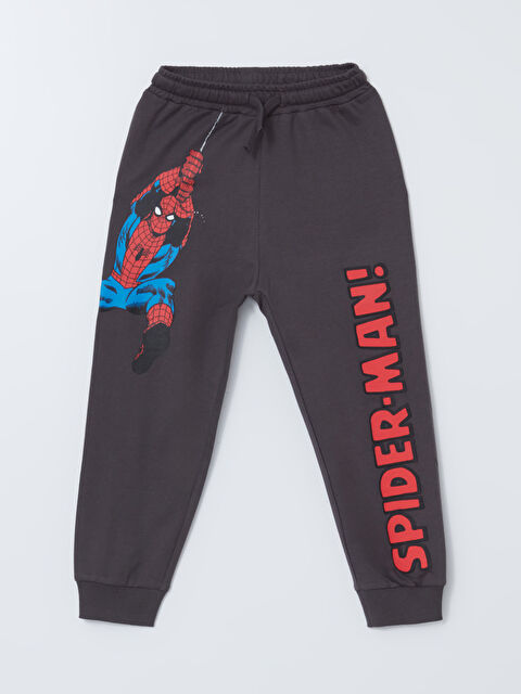 LCW Kids Spider-Man Baskılı Erkek Çocuk Jogger Eşofman Alt - S5DG32Z1-HEF