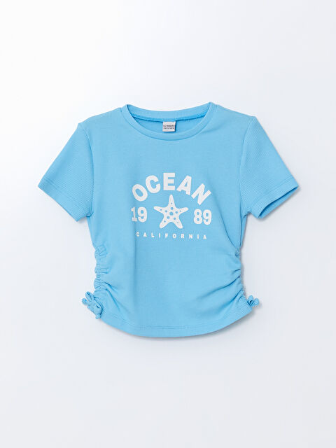 LCW Kids Crew Neck Girls' T-Shirt - S5DG92Z4-QZE