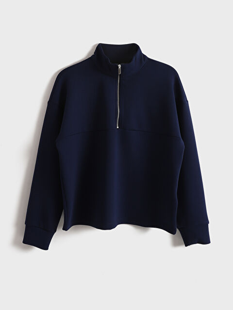 LCWAIKIKI Classic Zippered Women's Sweatshirt - S5DH47Z8-HPN