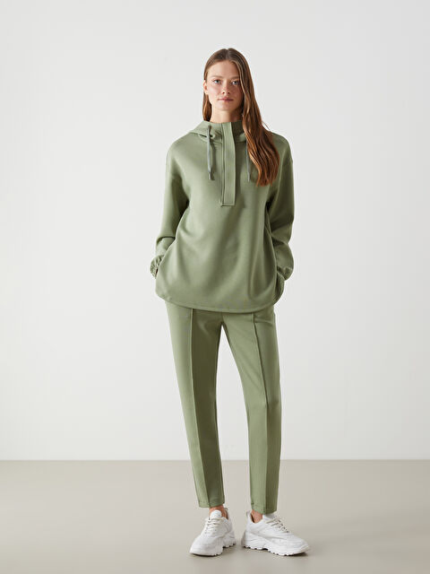 LCW Vision Women's Sweatpants with Elastic Waist - S5DH49Z8-GUY