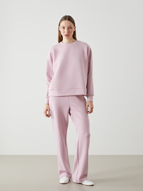 LCW Vision Women's Sweatpants with Elastic Waist - S5DH50Z8-FLC