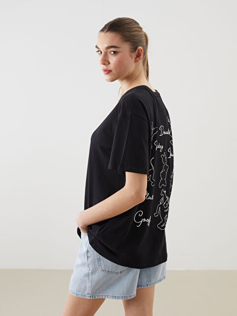 XSIDE Crew Neck Mickey and Friends Printed Women's T-Shirt