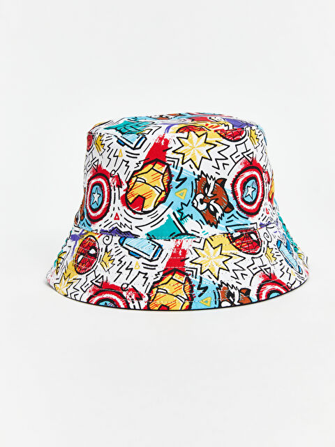 LCW ACCESSORIES Avengers Baskılı Erkek Çocuk Bucket Şapka - S5DI57Z4-F9C