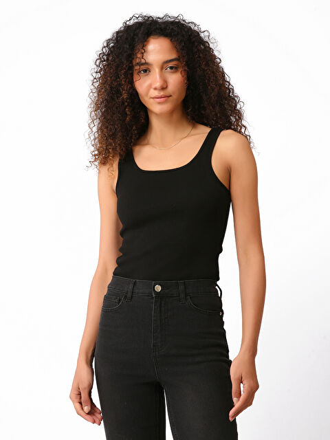 LCWAIKIKI Classic U Neck Women's Tank Top - S5DK51Z8-CVL