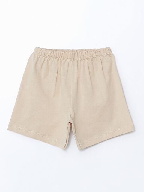 LCW baby Beli Lastikli Baskılı Erkek Bebek Pijama Alt - S5DK78Z1-FNR