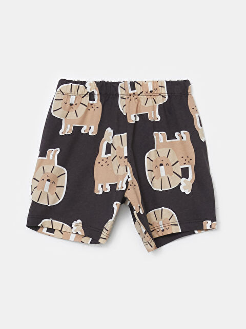 LCW baby Beli Lastikli Baskılı Erkek Bebek Pijama Alt - S5DK78Z1-LQ9