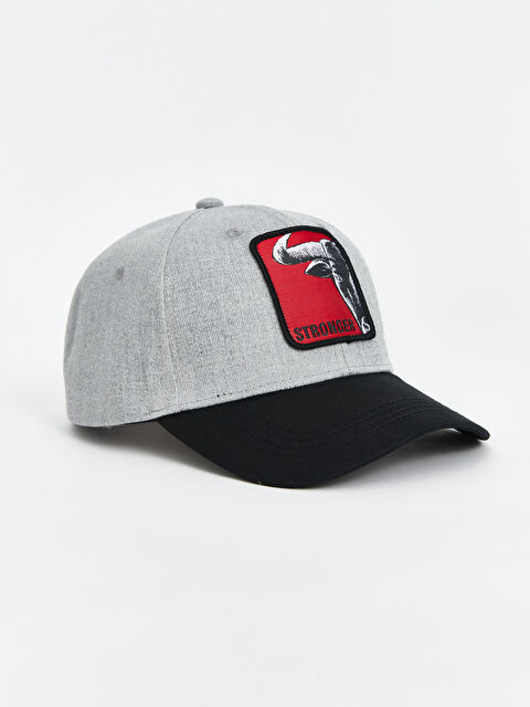 LCW ACCESSORIES Nakışlı Erkek Kep Şapka - S5DL41Z8-CTH