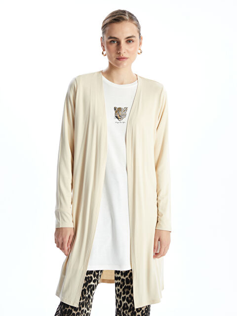 LCWAIKIKI Classic Shawl Collar Women's Cardigan - S5DM13Z8-G6A