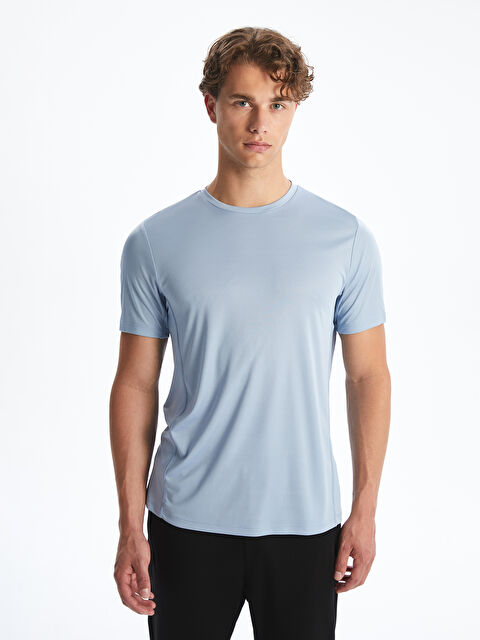 XSIDE ACTIVE Bisiklet Yaka Erkek Spor Tişört - S5DM98Z8-L6H