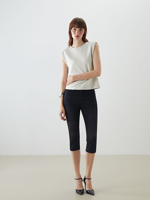 LCW Jeans Dar Fit Kadın Jean Kapri - S5DN05Z8-327