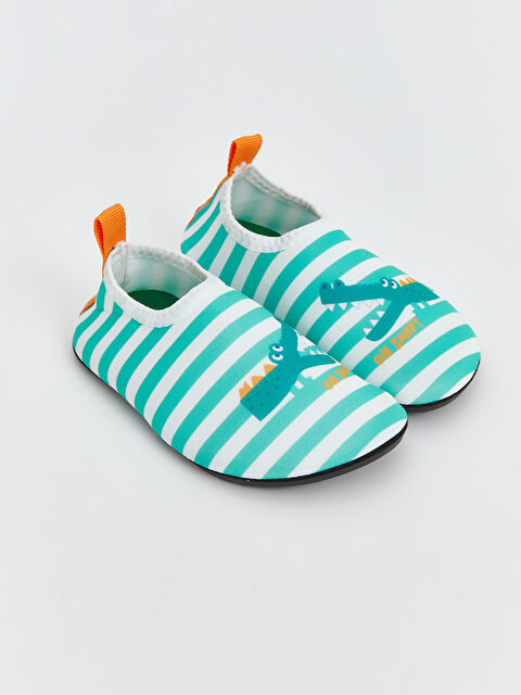 LCW STEPS Dečje Cipele Za Vodu Sa Printom Krokodila - S5DN48Z1-LFT
