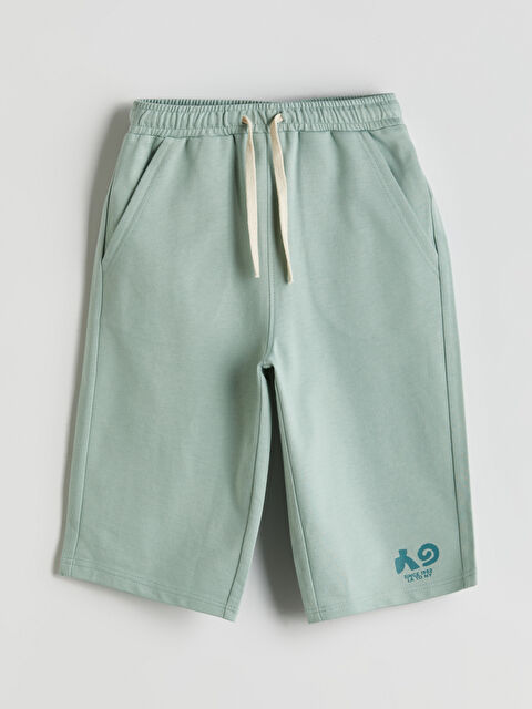 LCW Kids Beli Lastikli Erkek Çocuk Şort - S5DN89Z4-GJM