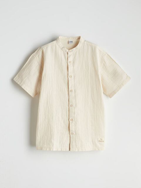 LCW Kids Hakim Yaka Erkek Çocuk Gömlek - S5DO26Z4-FWM