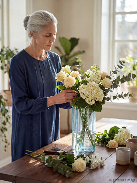 LCW HOME Dekoratif Cam Vazo 25 cm