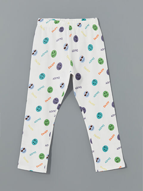 LCW Kids Beli Lastikli Baskılı Erkek Çocuk Pijama Alt - S5DQ34Z1-LRA