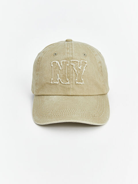 LCW ACCESSORIES Yazı Nakışlı Kadın Kep Şapka - S5DT65Z8-CR8