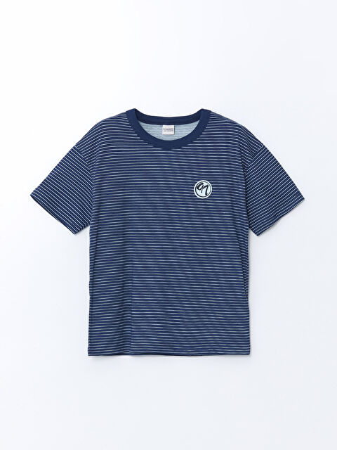 LCW Kids Bisiklet Yaka Erkek Çocuk Tişört - S5DV36Z4-LGS