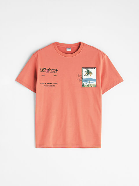 LCW Kids Bisiklet Yaka Erkek Çocuk Tişört - S5DV46Z4-GQ1