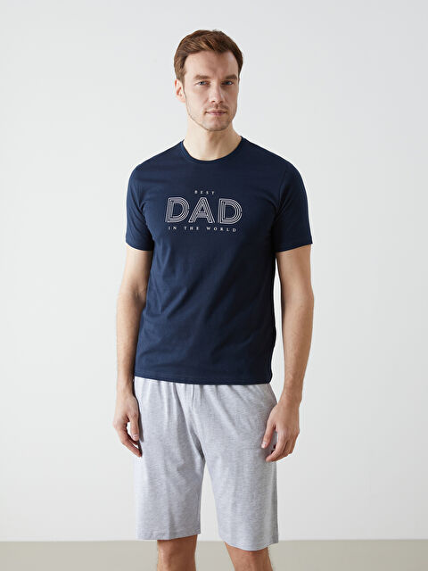 LC WAIKIKI Standart Kalıp Erkek Şortlu Pijama Takımı - S5DY31Z8-RFF