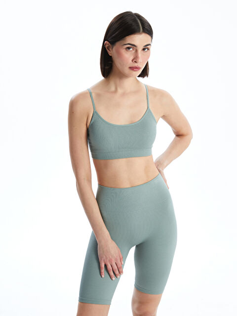 LCW Young Tak Çıkar Pedli Büstiyer ve Boxer Külot Takımı - S5EC18Z8-GPP