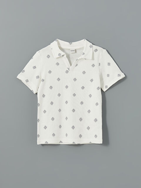 LCW Kids Polo Yaka Erkek Çocuk Tişört - S5EI04Z4-LRA