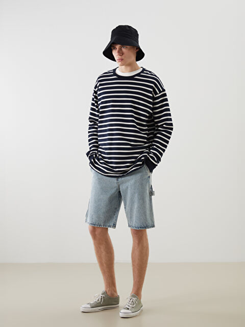 LCW Jeans Шорты из денима свободного кроя для мужчин