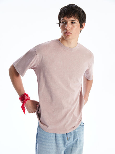 XSIDE Bisiklet Yaka Penye Erkek Tişört - S5EJ72Z8-J2Z