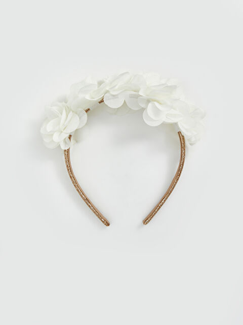 LCW baby Çiçekli Kız Bebek Taç - S5EJ75Z1-FDU