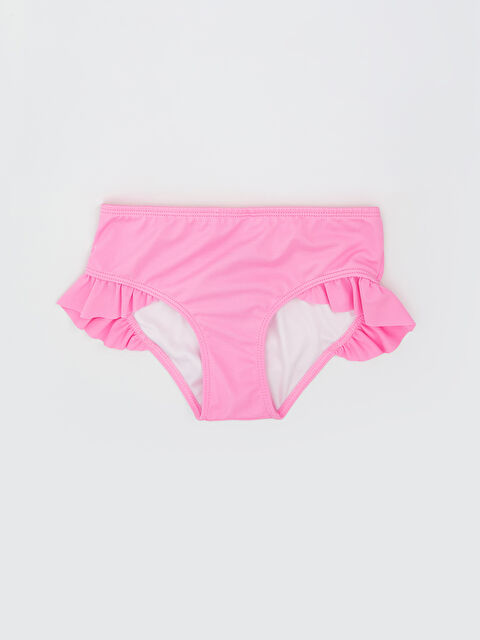 LCW Kids Fırfırlı Kız Çocuk Bikini Altı