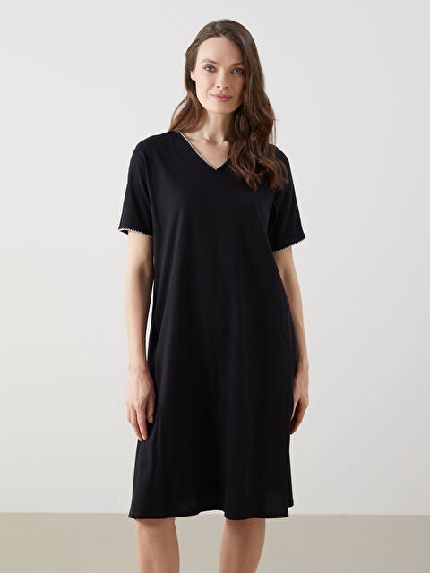 LCW Grace V Yaka A Kesim Elbise - S5EK98Z8-CVL