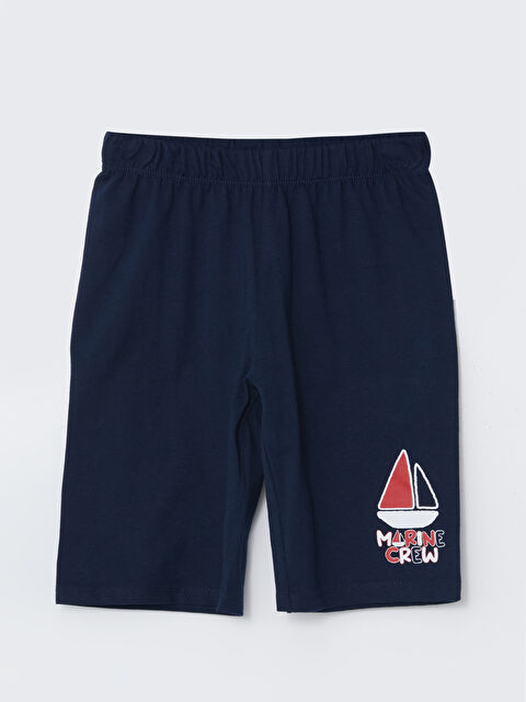 LCW Kids Beli Lastikli Erkek Çocuk Pijama Şort - S5EM93Z1-JC7
