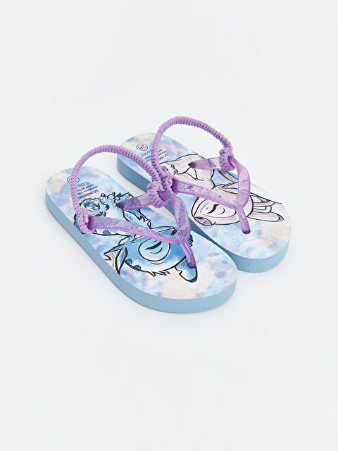 LCW STEPS Қыздарға арналған жағажайға арналған жеңіл аяқ киім lilo және stitch принтті - S5EN66Z4-M0T