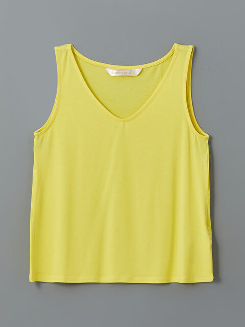 LCW DREAM V Yaka Kadın Pijama Üst - S5EO96Z8-JWB