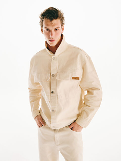 LCW Jeans Rahat Kalıp Erkek Jean Ceket